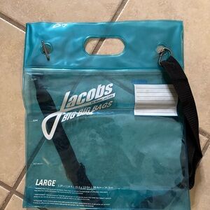 Marc By Marc Jacobs Blue Transparent Travel Bag